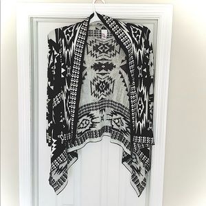 Bohemian- style cardigan sweater XS